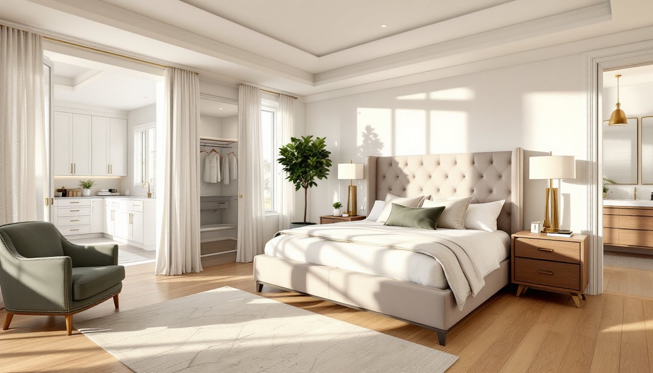 Luxury Master Bedroom Suite Floor Plans: Design Ideas to Transform Your ...